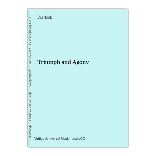 Triumph and agony warlock - and, warlock:
